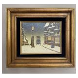 Maurice Bouchard Paris Street Scenes Serigraph Oil Maurice Bouchard Paris Street Scenes Serigraph Oil