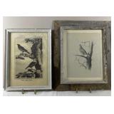 Vintage Bird Prints Lot of 2 Vintage Bird Prints Lot of 2