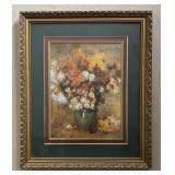 Flowers Large Framed Art Print Flowers Large Framed Art Print