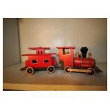 2 PIECE RED TRAIN