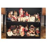 CERAMIC SLEIGH SANTA AND MANY MORE CERAMIC SLEIGH SANTA AND MANY MORE