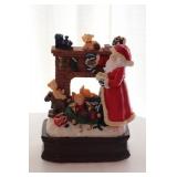 FIREPLACE SANTA, MOTORCYCLE SANTAS FIREPLACE SANTA, MOTORCYCLE SANTAS