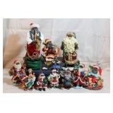 JAZZ SANTA, SANTA & CHILD ON ROOFTOP, JAZZ SANTA, SANTA & CHILD ON ROOFTOP,
