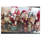 LARGE AQUARIUM OF SANTAS LARGE AQUARIUM OF SANTAS
