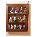 2 CURIO CABINETS AND CONTENTS & 2 CURIO CABINETS AND CONTENTS &