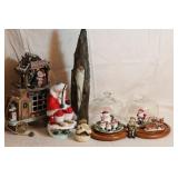 HOUSE ON WHEELS, ICE FISHING SANTA, HOUSE ON WHEELS, ICE FISHING SANTA,