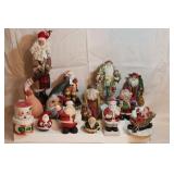 LOT OF SANTAS LOT OF SANTAS