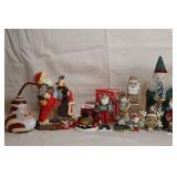 TRACTOR SANTA, GOURD SANTA, SANTA WITH MIRROR, TRACTOR SANTA, GOURD SANTA, SANTA WITH MIRROR,