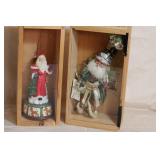 SANTA IN WOODEN BOX SANTA IN WOODEN BOX