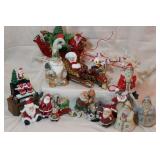 VARIETY OF SMALL SANTAS VARIETY OF SMALL SANTAS