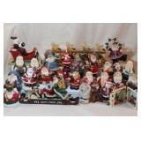 WOODEN SANTA AND REINDEER AND MORE SANTAS WOODEN SANTA AND REINDEER AND MORE SANTAS