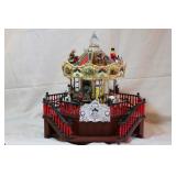 CHRISTMAS CAROUSEL, SANTA SITTING ON DRUM AND MORE CHRISTMAS CAROUSEL, SANTA SITTING ON DRUM AND MORE