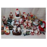 SALT & PEPPER SHAKER SANTA & MRS CLAUSE SALT & PEPPER SHAKER SANTA & MRS CLAUSE