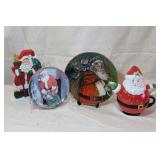 FROSTED SANTA WITH SLEIGH, SANTA TEAPOT FROSTED SANTA WITH SLEIGH, SANTA TEAPOT
