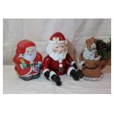 HEAR NO, SEE NO, SPEAK NO EVIL SANTAS HEAR NO, SEE NO, SPEAK NO EVIL SANTAS