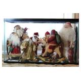 LARGE AQUARIUM OF SANTAS LARGE AQUARIUM OF SANTAS