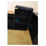 BLACK BOOKCASE