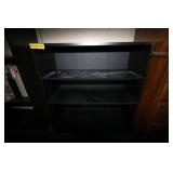 BLACK BOOKCASE