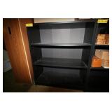 BLACK BOOKCASE