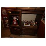 ROLL-TOP TV CABINET