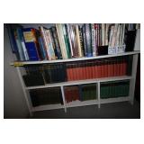 WHITE WOOD BOOK SHELF