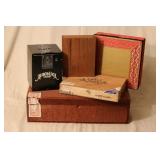 CIGAR BOXES - WOOD (5 BOXES)