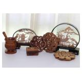 WOODEN DECORATIVE THINGS