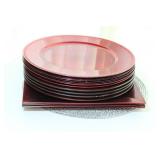 ASSORTED PLATE CHARGERS