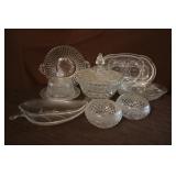 CLEAR GLASS KITCHEN DISHES