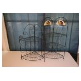 FOLDING METAL SHELVING