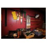 CONTENTS OF WALL AND TOP SHELF
