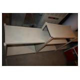 TIERED SHELVING