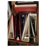 3 RING BINDERS - VARIOUS SIZES