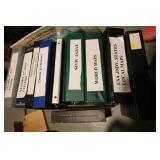 BINDERS OF COLLCETIBLE THINGS