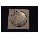 1878 - 8F MORGAN DOLLAR AG 1878 - 8F MORGAN DOLLAR AG