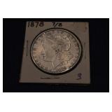 1878 - 7/8 MORGAN DOLLAR VF 1878 - 7/8 MORGAN DOLLAR VF