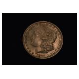 1882 - S MORGAN DOLLAR AU 1882 - S MORGAN DOLLAR AU