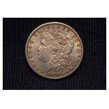 1891 - S MORGAN DOLLAR AU 1891 - S MORGAN DOLLAR AU