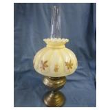 Beautiful Aladdin Oil Lamp with Elegant Shade - Beautiful Aladdin Oil Lamp with Elegant Shade -