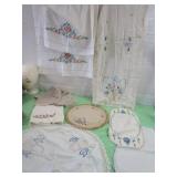 Vintage Doilies & Embroidered Pillow Cases Vintage Doilies & Embroidered Pillow Cases