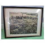 Vintage Picture of a Tobacco Sale in South Vintage Picture of a Tobacco Sale in South