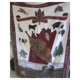 Pittsylvania County Agriculture Throw - Farm Pittsylvania County Agriculture Throw - Farm
