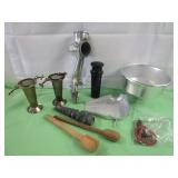 Vintage Tomato Juicer with Wooden Plungers Vintage Tomato Juicer with Wooden Plungers