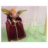 Beautiful 24% Lead Crystal Candle Holders & Beautiful 24% Lead Crystal Candle Holders &