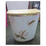 Vintage Clothes Hamper Full of Large Glass Jars- Vintage Clothes Hamper Full of Large Glass Jars-
