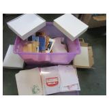 Tote Full of Paper, Stationary, Cards, & More - Tote Full of Paper, Stationary, Cards, & More -