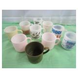 Fire King & Glass Bake Vintage Mugs Fire King & Glass Bake Vintage Mugs