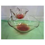 Vintage Ruby Chip & Dip Set in Original Box Vintage Ruby Chip & Dip Set in Original Box
