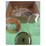 Box of Pyrex & Corning Ware Lids Box of Pyrex & Corning Ware Lids