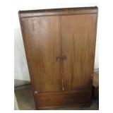Antique Wardrobe Full of Women's Clothes - Pick Antique Wardrobe Full of Women's Clothes - Pick